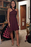 Needed a cute but fun dress for Homecoming and this one is perfect.  Beautiful color. - Jeri A.