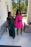 This jumpsuit was just right for a wedding I went to. It was long in the leg area but that was nothing that a little stiching wouldnt solve. I received a lot of compliments! - Charlisha J.