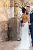 This dress is absolutely stunning! It feels light and comfortable! The sparkles on the bottom are gorgeous! The dress looks like it definitely cost much more, but is such an amazing price for the quality. And it came in a great garment bag! - Heather K.