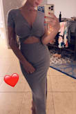 I love this- it is so comfy and material holds.  I bought in every color! I am bigger chested and still looked classy. - Jennifer M.