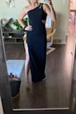 Love this dress! Slipped on easily and stretches a bit which makes it very comfortable! Not too long for 53 either. So excited to wear this one. - Hannah C.