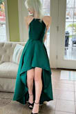 Ordered this dress for my 16-year-old daughter's homecoming, and it was an absolute perfection. The fabric is really nice and thick, and once I ironed it, it looked like something from a fairytale. The color, the cut, the fit & everything is amazing. Love!! - Amra E.