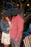 I had high hopes for the dress. The body of the dress runs large, but the sleeves were almost too tight for my arms. The sleeves both detached from the dress less than 4 hours into wearing it at our engagement party. Ended up throwing a denim jacket over it. 
Not worth the money, which is unfortunate, because it's a super cute dress. - Samantha A.