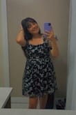 This dress was gorgeous!! It fitted so well besides the busy being a little big/loose. Overall, this dress was comfortable and fun to wear! I felt like a princess in this dress, seriously. With the sleeves, you can do a little off-the-shoulder action ladies - Sadie J.