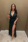 Fit like a glove, supportive without a bra, super flattering! Lots of compliments! - Christine W.
