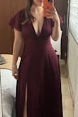 Love the dress! It was too long for my height, but I got it fixed. - Cinthya F.