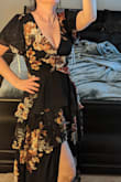 Wasn't for me ...felt more like wearing shredded handkerchiefs, the bust seam wasn't a good fit for me either. - Laura D.