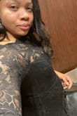 It nice fit love the lace sleeves. Stretchy I ordered a large and it fit perfectly with some room. True to size. 9 months postpartum I was stepping out!! - Danielle B.
