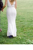 I wore this for my may 2021 wedding. I embellished with a belt from Amazon and had it hemmed but it was comfortable and looked and felt so much more expensive than it was! - Hannah Z.