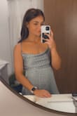 This dress is super flattering, comfy, fit perfect. - Ariel L.