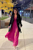 nice dress, a little big on the shoulders needs to be arranged with a seamstress - Johana C.