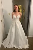 Wow is about all I can say. I love this dress and I chose it for my wedding. I am so impressed by the details and how thick and quality the material feels. I cannot wait to wear it, and the buy and return process was so easy, I've been recommending Lulus to everyone I know for wedding dresses - Jessica P.