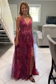 Shipping was super quick! Beautiful dress, fits perfectly! - Adriane H.