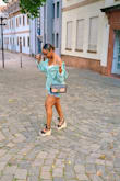 Great sandals, I have walked miles in these. Sized down a half size. - Carla N.