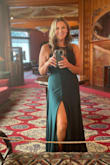 Loved the look of this dress. Needed it for a formal wedding and got so many compliments on it. Color was perfect and it was comfortable all night. - Grace
