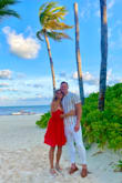 I got this dress for a wedding in Mexico and I loved it so much. Even tho it's strapless I wasn't pulling it the whole night and it was so so comfy. Loved this dress so much. - Demetra D.