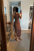 Great sexy casual dress. Very long, more than expected. - Abigail L.