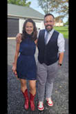I am a fan of lulus dresses. I get my outfits from Lulus for every special occasion. I ordered small and extra small for this dress since I have a small bust and higher hips compared to my upper body. Small size was loose on the top part so I had to go with the XS. I wore this dress for a wedding and got so many compliments. Even through, the hip down was torn during the wedding when I sat down since it was very tight. It is not the best dress I got from Lulus, but it was a ok for me. - Eda N.