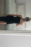Classy and Simple! The material is stretchy and so comfortable. Love the length, I am 5'8" and it is long enough on me! The slit is sexy but not overbearing. I will be wearing this to my friend's rehearsal dinner. - Elma J.