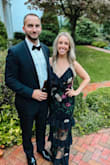 This dress was an out-of-the-box choice for me, but it was GORGEOUS! The fit is extremely flattering and gives a nice hourglass shape. Though it's slightly form-fitted, it was not so tight that I felt self-conscious about my stomach. The sheer layers add fun detail and I was complimented all night! The dress makes such a statement. My favorite Lulus purchase ever. - Ella B.