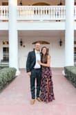 This dress got so many compliments! It was so comfortable the entire day and the perfect fall dress for an October wedding! I'm wearing 1 inch heels in the photo. - Danielle B.