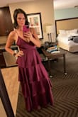 I recently wore this dress to a wedding. Loved it. So stunning and effortless. A must buy. - Jennifer V.