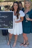 Loved this dress and got many compliments on it! It is a little short so be careful when moving around. - Jen T.