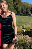 Had a great time. Dress fit beautifully and was gorgeous while feeling like quality. I have no regrets purchasing. Washed up well and I can wear it again and again. - Christie G.