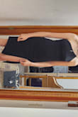 Ordered an XS and it fits great. It is a very simple but elegant dress - Holly T.