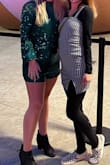 Bought this to wear to a Lizzo concert and it worked great! Fit well and isn't itchy. Got lots of compliments too. The only slight issue is that the sequins get stuck to each other sometimes. - Katrina M.