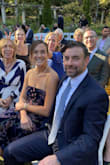 Lovely dress! Lots of compliments! I thought the dress was very beautiful. I wished it was a little more flattering but I was pretty happy with the quality and they design. - SUZANNA K.