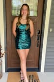 I purchased this for my daughter for Homecoming.  This dress is so pretty in person and it fits great!  Definitely a great dress for a fancy event and she received lots of compliments! - Lisa M.
