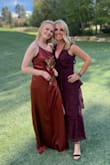 It was a little showy in the bust area so I had my seamstress take it in. The dress is super comfortable and I had so many compliments. - Jenny K.