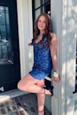 This dress fit perfect, very comfortable and the color was beautiful. - Christina D.