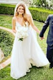 This dress is beautiful and so flattering. The tulle is very sparkly and great quality. It's comfortable and it'll make you feel like a princess! - Rita R.