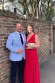 Absolutely loved this dress! It was so comfortable, flattering and elegant. Length was perfect for me as someone a bit tall, even had room for heels. I felt so great in this dress. Perfect for my friends wedding and I received so many compliments. - Mary H.