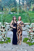 Gorgeous dress and so comfortable! I tried on a few Lulus styles for a wedding I was attending as a guest and this was the winner. It hugs just the right amount, helping me feel secure all night. The V in the front is a good depth, felt sexy but not too revealing. I used a sticky bra to give me a little more oomph and it worked well! You could go braless too or maybe strapless depending. But I wanted a little push up. The dress stayed in place through ceremony, dinner, and dancing. The mermaid cut is flattering, but not too restrictive. I was able to walk and dance without trouble. I expected the length to be longer than it was (most people's photos made it seem like it touched the ground). But was pleased by how long it was with my 3.5" heels from Lulus. It looked great, but I wasn't tripping on it. The dress was also great for a fall wedding in the mountains. It was a relatively colder event and I was fine throughout. The material is thick in a good way and the coverage helped with the temp. - Adriana L.