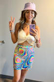 Wore this to a music festival and it looked super cute with the skirt I wore :) - Adriana M.