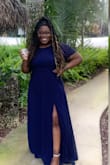 I loved it so much! Got so many compliments! I wish I could find the same dress, but with longer sleeves for a wedding I'm going to soon because I would surely order it again! - Rickedra P.