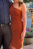 This dress received so many compliments. I wasn't 100% on wearing it but all my friends convinced me otherwise. It's super cute and comfortable, but not a take over the dance floor kind of dress. - Mallory C.