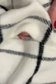 Poor quality. There is a whole between the fabric and the zipper. 
The zipper works but with it zipped up there is a huge hole to the side of it. Making it unwearable, - Amanda B.