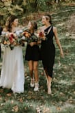 Or this to my sisters wedding and it fit great! I got a lot of compliments on it. I did have to use some fabric tape to make sure that my side boob did not come out. I did not wear a bra, just wore nipple covers. - Kristy W.