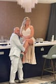 This dress fit like a glove. I bought 6 other dresses before and after this one and returned them all. Everyone complimented how perfect the dress was all night long. I have a curvy bottom and it accentuated all the right places. - Heather R.