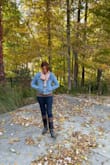 I've been eying this jacket for a while and I am so glad I finally bought it. Based on other reviews I sized down to a small and it's perfect. Not too boxy, I can still fit a long sleeve thinner sweater layer underneath, and the seam detail on one sleeve is so cool. I love the light wash and the soft, broken-in feel. If you're thinking about it, buy it. - Veronica L.