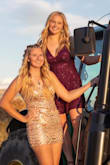 Just a bit loose in bust and a wish there was a little more length for dancing! - Heather Y.