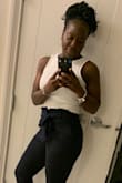 Where do I begin? Although the waist was a little tighter than I'd like it to be, the pants fit great. Perfect for my curves. I'm now looking to purchase them in black. I absolutely loved the fit despite the snug waistline. - Yashica W.