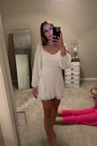 I wore this dress for my engagement party and got so many compliments! It fits perfectly, great material, and so cute!! - Savanah D.