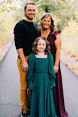 This dress was perfect! I'm short and with heels it was hitting the floor but when walking it was just fine. Photographs beautifully. - Traci S.