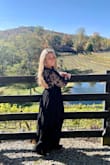 This dress was perfect for a wedding.  So comfortable and elegant.  Loved it! - Stephanie K.