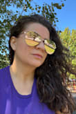 The glasses look amazing. And theyre super comfortable on the nose. Just be careful how you store them. - Gloria M.